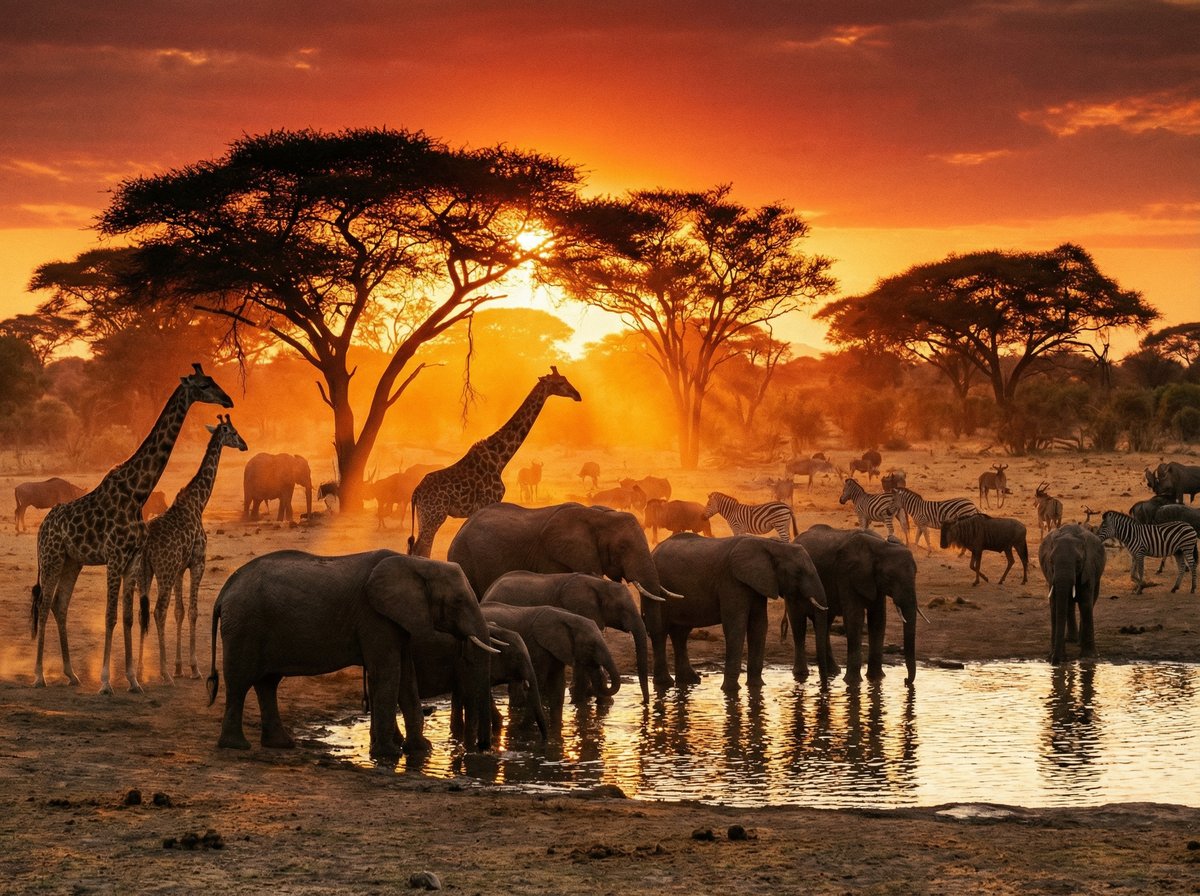 幼女漫画非洲野生动物视频